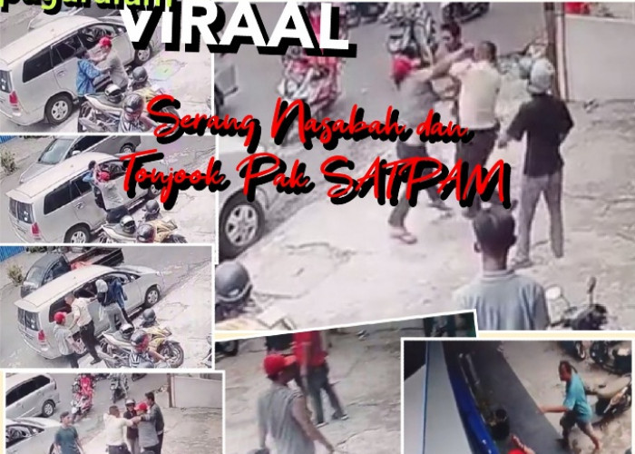 Viraal Diantrian ATM, Warga Serang Nasabah dan Pukul Pak Satpam, Pelaku Diciduk Polisi