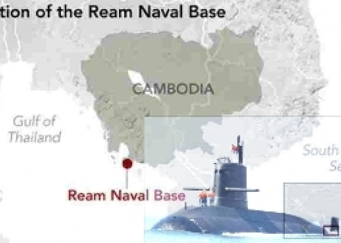 AS Ketar Ketir, CINA Bekingi Pendanaan Pembangunan Pangkalan Angkatan Laut Kamboja