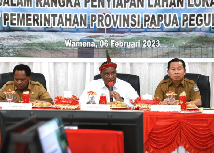 Penyediaan Lahan Lokasi Pembangunan Pusat Pemerintahan Provinsi Papua Pegunungan diselesaikan Kemendagri 