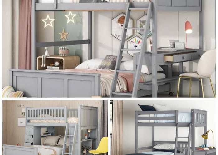 6 Model Tempat Tidur Tingkat Minimalis, Solusi Cerdas Hemat Ruang untuk Rumah Modern!