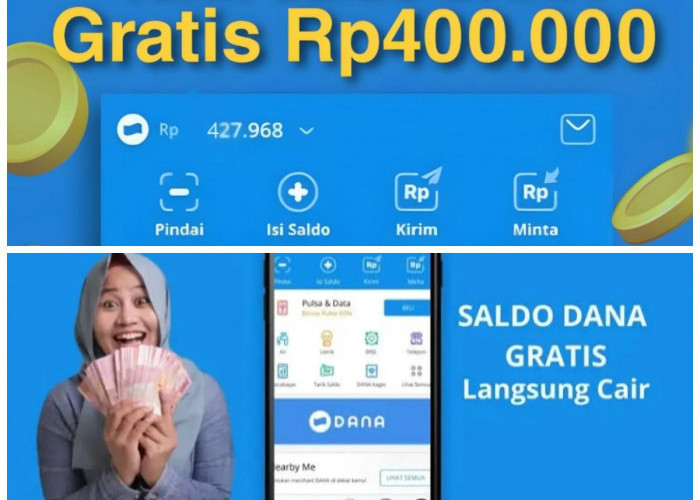 Dapatkan Saldo Gratis Hingga Rp400 Ribu, Begini Caranya!