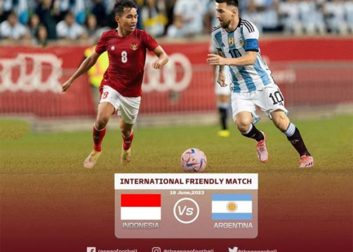 Indonesia vs Argentina : Mantan Ketum PSSI Ingatkan Skuad Garuda Untuk Tak Gentar