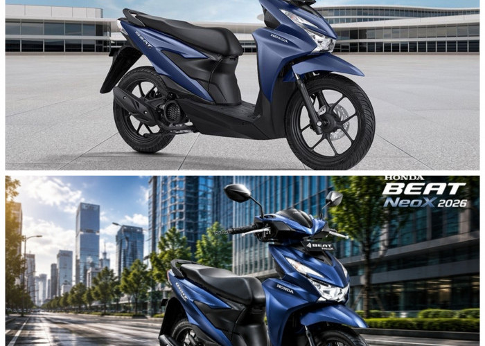 Honda BeAT NeoX 2026 Tampil Lebih Modern, Skutik Irit yang Cocok untuk Aktivitas Sehari-hari