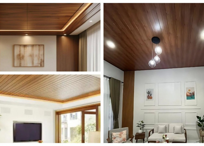 Interior Makin Hidup! 8 Inspirasi List Plafon Kayu Minimalis dan Estetik