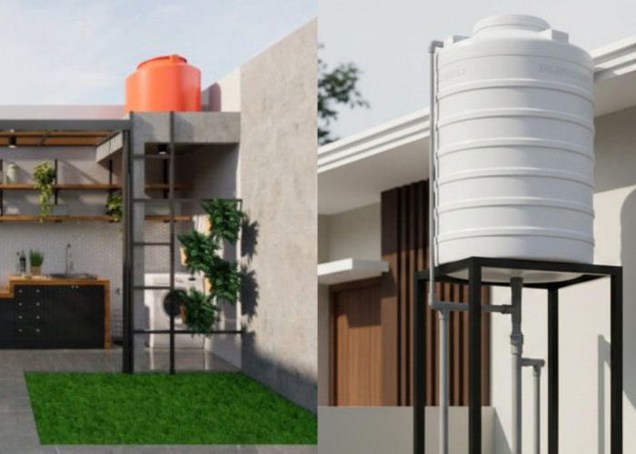 Tips dan Desain Toren Depan Rumah Minimalis agar Terlihat Menyatu!