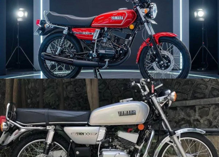 Yamaha RX 100 2026 Resmi Bangkit, Legenda Retro Kini Lebih Modern dan Ramah Lingkungan