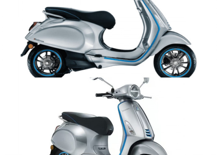 Gaya Klasik Bertemu Teknologi, Vespa Elettrica Tampil Beda