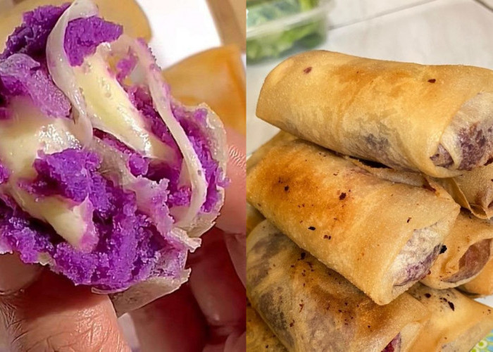 Inilah Resep Lumpia Ubi Ungu, untuk Camilan Bareng Keluarga!