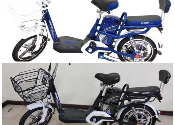 Sepeda Listrik Richey Comfort Berteknologi Graphene, Pilihan Praktis untuk Aktivitas Belanja Harian