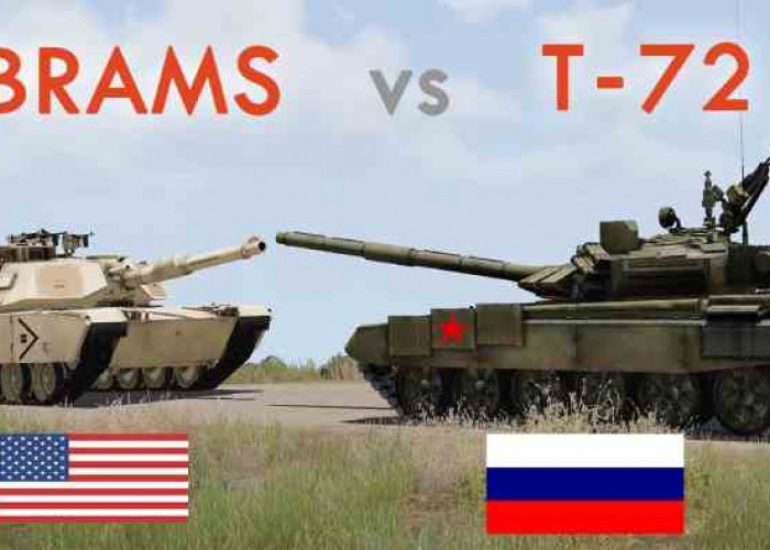 MBT T-72B3 Rusia Terlalu Tangguh, M1A1 Abrams Ukraina  Lukuhlantak Terkena Bombardir