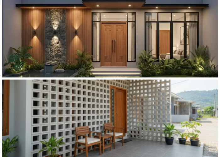 5 Inspirasi Desain Dinding Teras Rumah Paling Estetik 2026: Ubah Fasad Biasa Jadi Tampak Mewah dan Modern