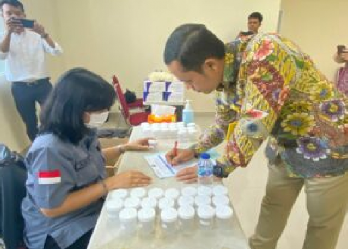 Kementerian ATR BPN Laksanakan Tes Urine bagi ASN di Lingkungannya