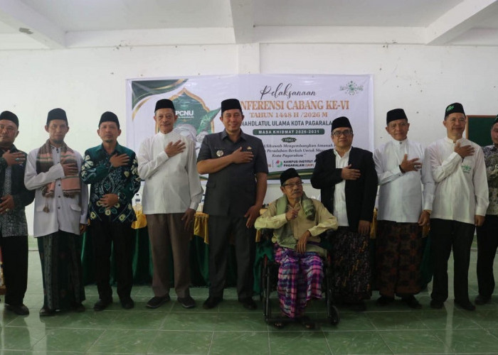 Konfercab VI Nahdlatul Ulama Pagar Alam 2026 - 2031, Dorong Tata Kelola Organisasi Profesional dan Amanah