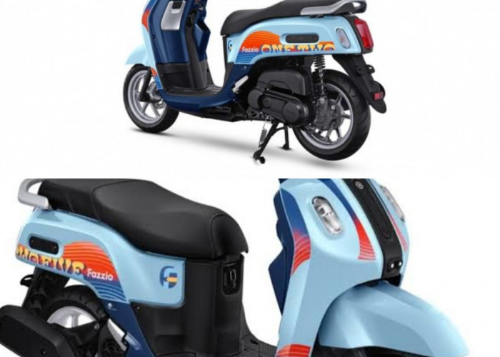 Resmi Diluncurkan! Yamaha Fazzio Special Edition Sunset Blue, Pesona Retro yang Tetap Mewah