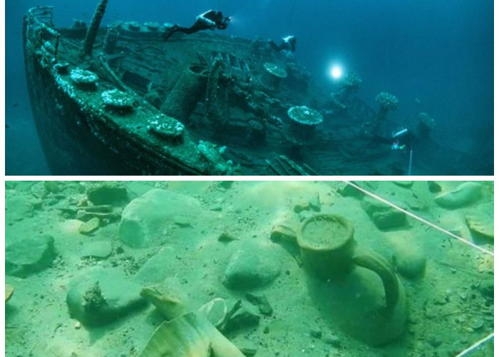 Fenomenal, Begini Awal Mula Bangkai Kapal dan Artefak Kuno di Bawah Laut Ditemukan 4 Abad Lalu 