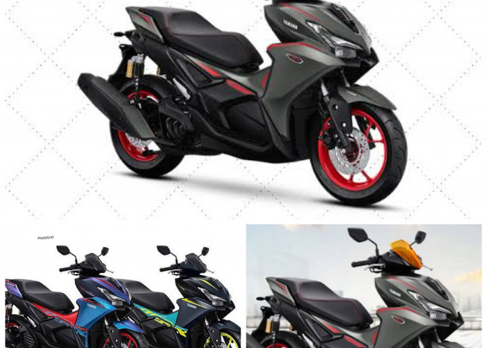 Yamaha Aerox Alpha 2026 Makin Gagah! Mesin 155 cc Bertenaga, Cicilan Ringan Mulai Uang Muka Kecil!
