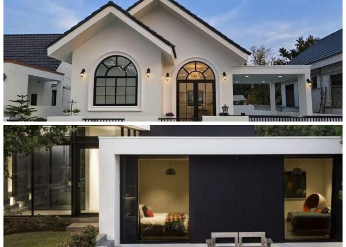 Tren 2026! 7 Model Rumah Monokrom Hitam Putih yang Tampil Eksklusif dan Modern