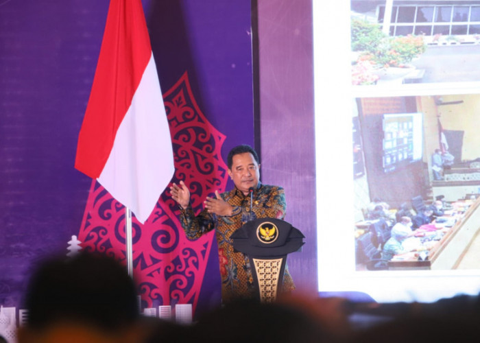 Rakor di Balikpapan, Kemendagri Berkomitmen Dukung Kesuksesan Penyelenggaraan Pemilu 2024