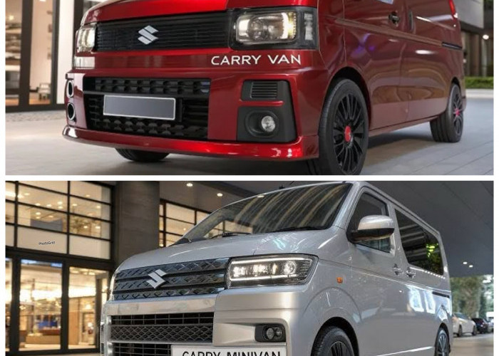 Suzuki Carry Minivan 2026 Tampil Lebih Modern, Mesin Bandel dan Kabin Fleksibel Jadi Andalan!