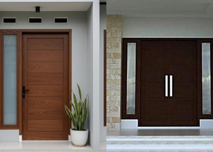 Ide Pintu Utama Estetik, Solusi Rumah Kecil Tampil Lebih Berkelas!
