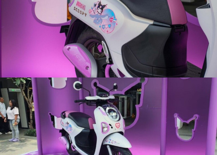 Honda Scoopy Cinnamoroll Jadi Sorotan, Perpaduan Fashion dan Motor Modern