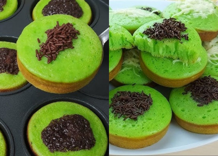 Pukis Ubi Pandan Lembut dan Nikmat, Resep Sederhana yang Penuh Aroma