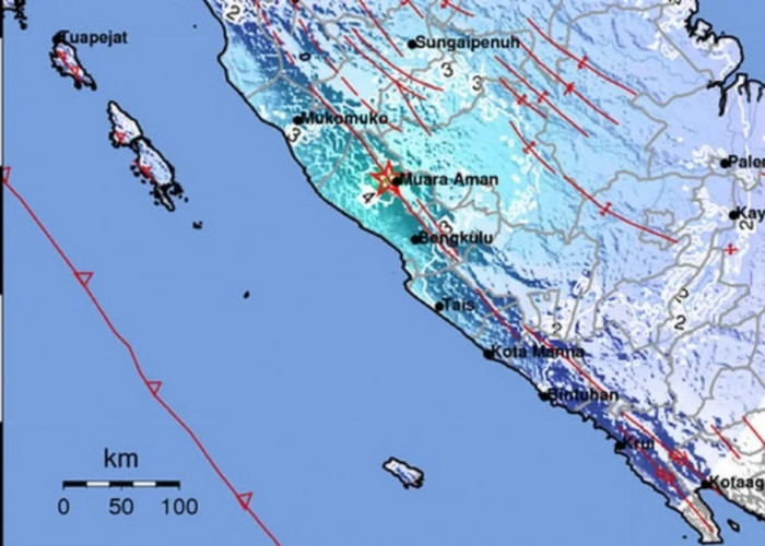 Gempa M 5,2 Guncang Lebong Bengkulu Goyang Pagar Alam
