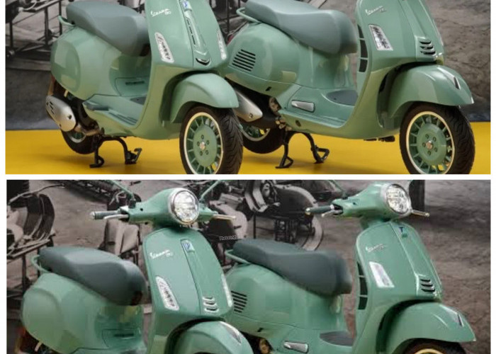 Vespa Edisi 80 Tahun Meluncur di Indonesia, Gaya Retro Legendaris Kini Makin Canggih!