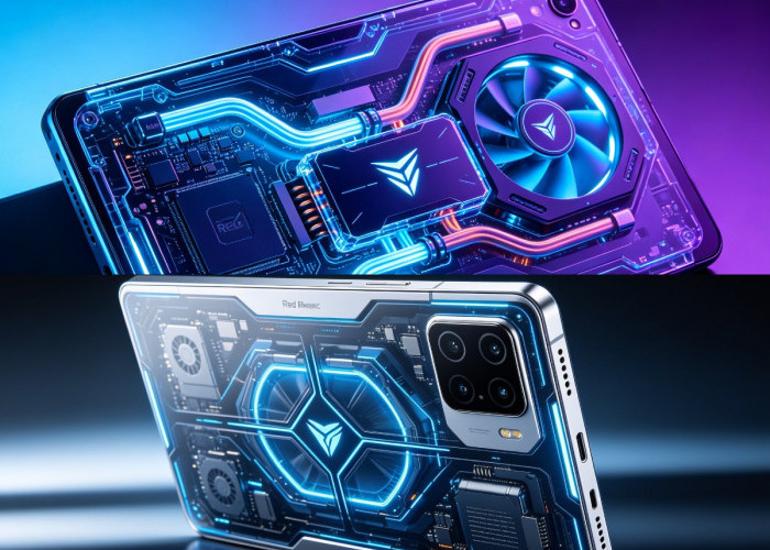 Red Magic 5 Pro Jadi Sorotan, Tablet Gaming Futuristis dengan Desain Transparan dan Performa Stabil