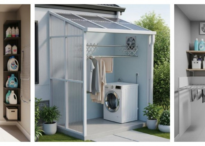 7 Ide Cerdas untuk Ruang Cuci Kecil 1×2 Meter agar Tetap Rapi dan Wangi Setiap Hari