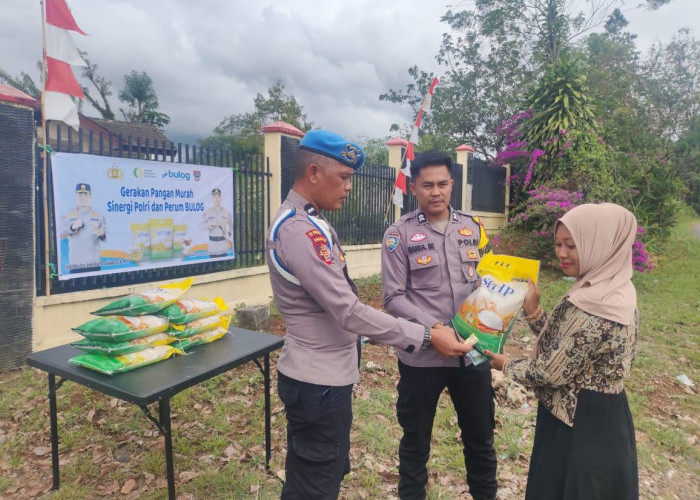 Gerakan Pangan Murah Polres Pagar Alam: Upaya Nyata Mengendalikan Inflasi Pangan