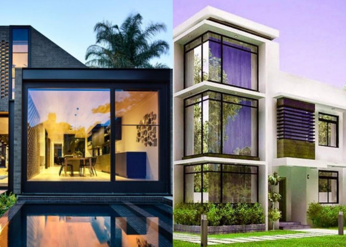 Inspirasi Rumah Kaca Depan Minimalis 2026, Hunian Terang dan Aesthetic!