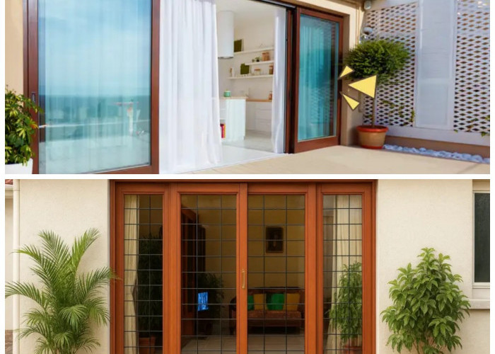 Inspirasi Pintu Sliding Kayu 2026, Desain Estetik Bikin Rumah Minimalis Makin Hangat