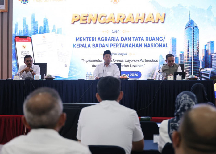 Transformasi Layanan Pertanahan Didorong Lebih Pasti, Cepat, dan Mudah