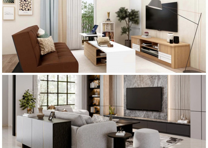 8 Ide Ruang TV Minimalis yang Estetik dan Fungsional untuk Hunian Modern