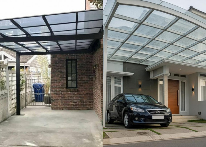 Anti Gerah! Inspirasi Kanopi Carport Minimalis yang Adem dan Kekinian