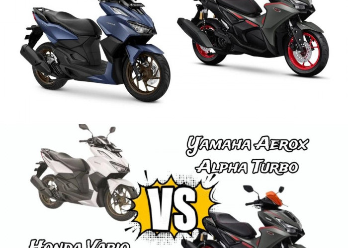 Perbandingan Yamaha Aerox 155 vs Honda Vario 160, Pilih Sporty atau Praktis?