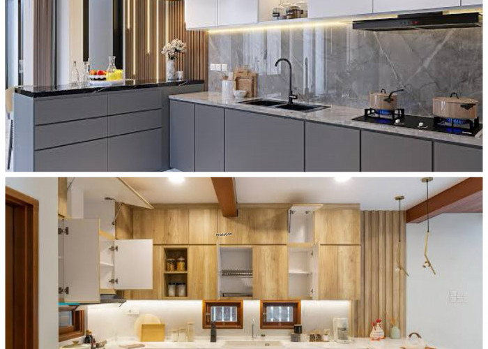 Inspirasi Rak Dapur Minimalis Dekat Kompor, Bikin Area Masak Lebih Rapi dan Modern!