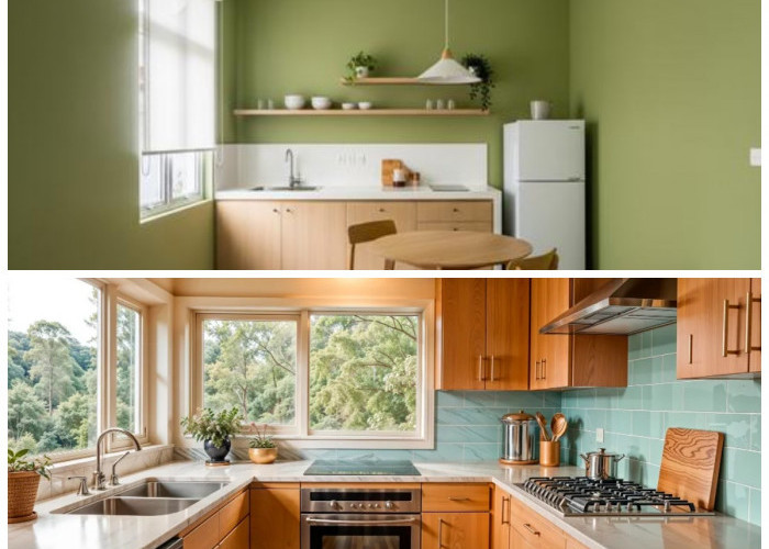 Agar Dapur Tetap Bersih! Ini Tips Memilih Warna Cat yang Tidak Mudah Kotor