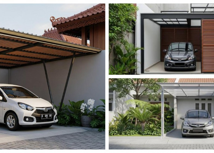 7 Model Carport Mini untuk Mobil Kota: Hemat Ruang, Desain Minimalis, Tetap Estetik
