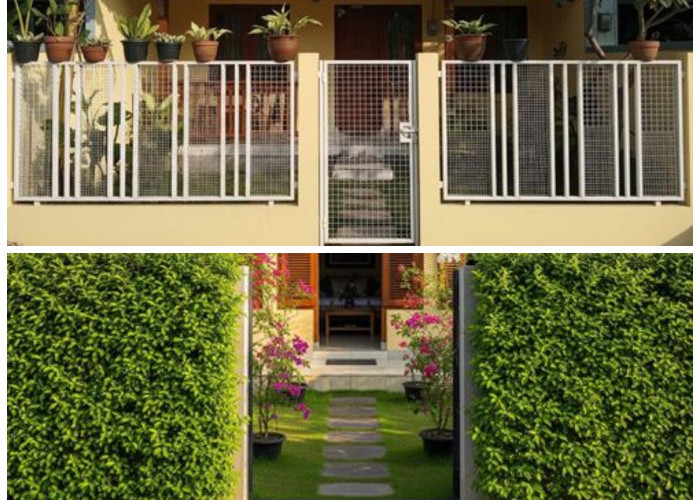 9 Model Pagar Rumah Kecil di Desa yang Memberikan Kesan Luas dan Modern di Tahun 2026