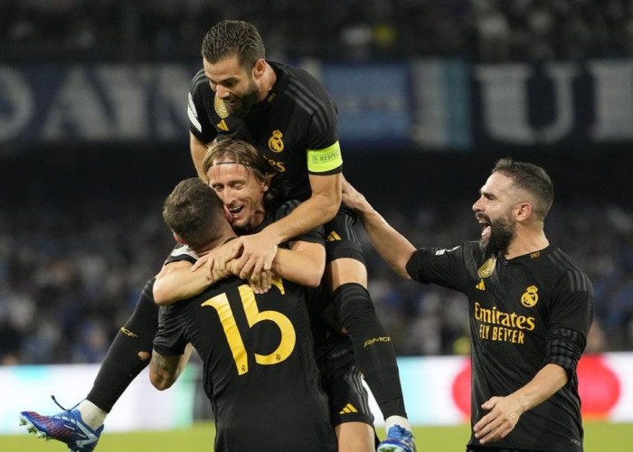 Real Madrid Mengubur Mimpi Napoli Untuk Tampil di Babak 16 Besar Liga Champions!