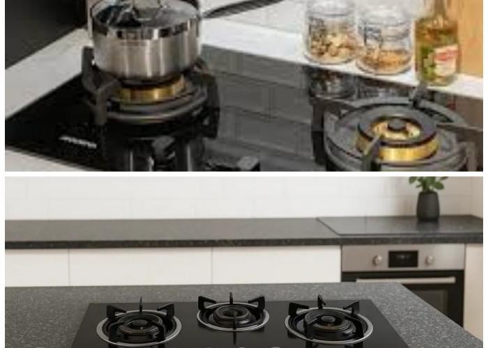 Tampilan Dapur Naik Kelas! Pilihan Kompor Tanam Modern yang Rapi dan Fungsional