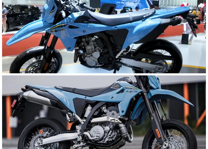 Suzuki DR‑Z4SM Supermoto Hadir di IIMS 2026: Spesifikasi dan Detail Lengkap