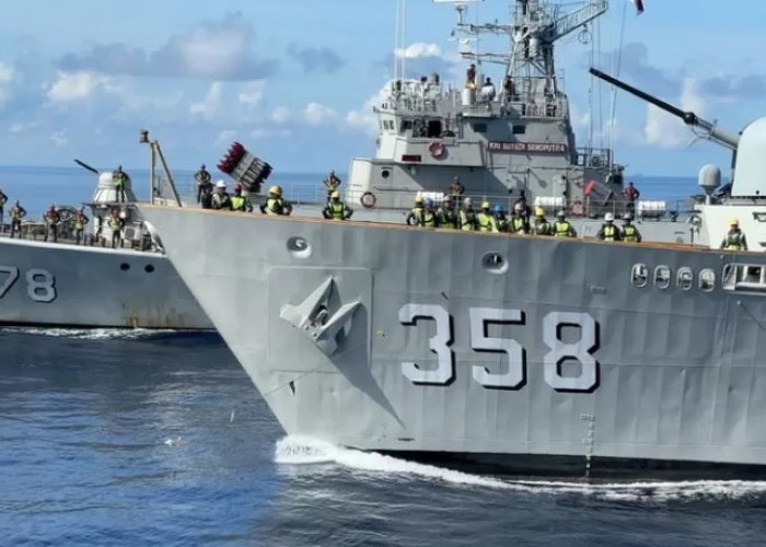Jauhkan dari Klaim China, TNI AL Kerahkan 3 Kapal Perangnya di Laut Natuna Utara