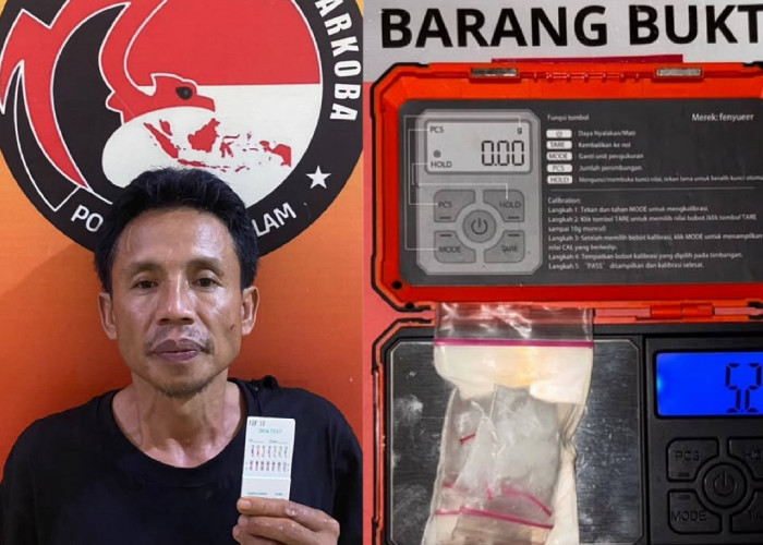 Pengedar Narkotika Ini Sembunyikan Sabu di Balkon Rumah
