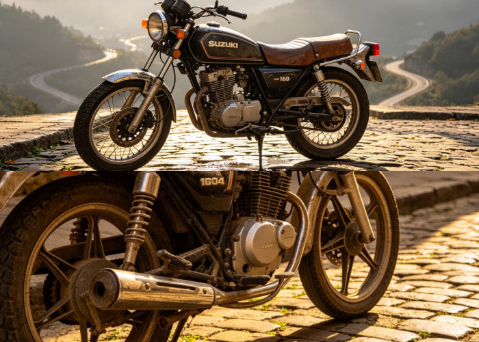 Karakter Kuat dan Desain Abadi, Suzuki GN 160 Masih Jadi Pilihan Pecinta Motor Klasik!
