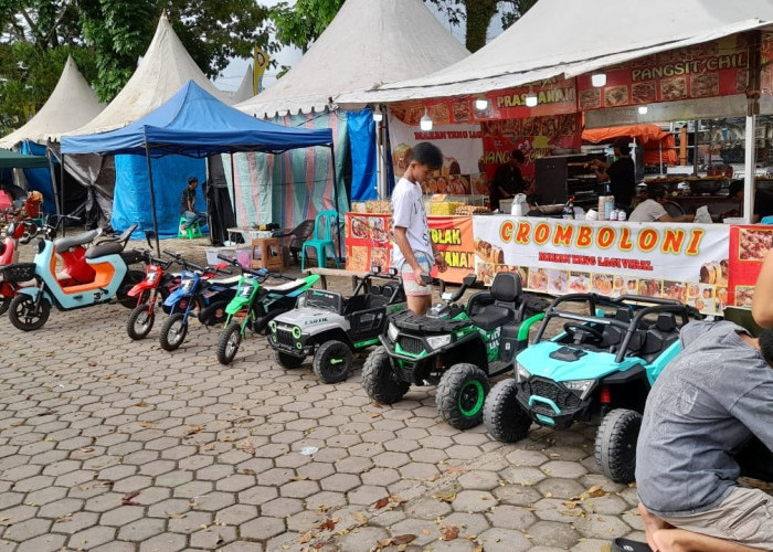 Wahana Anak - anak Ramaikan Bazar Besemah Expo di Pagar Alam, Ini Sejumlah Wahananya!