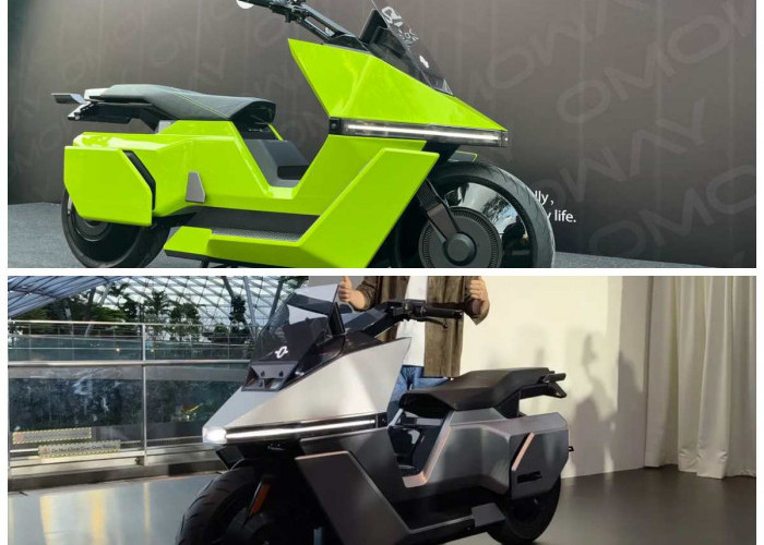 Bocoran Harga Omoway OMO-X, Motor Listrik Futuristik dengan Teknologi Modern Mulai Terkuak