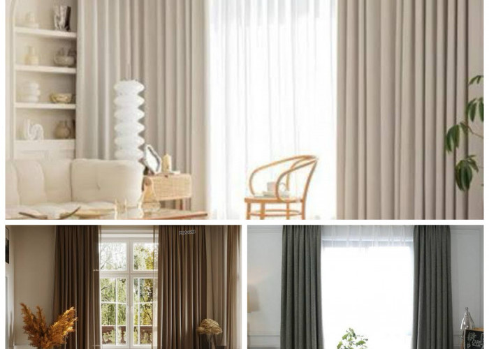 Rumah Makin Cerah dan Estetik! 7 Inspirasi Gorden Minimalis yang Bikin Tampilan Lebih Rapi!